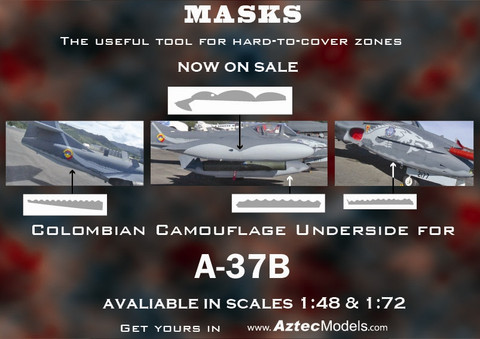 Colombian underside A37B AZT-M48001