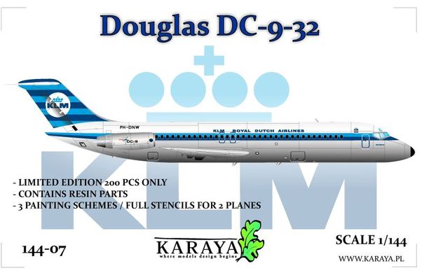 Douglas DC9-32 (KLM) 144-07