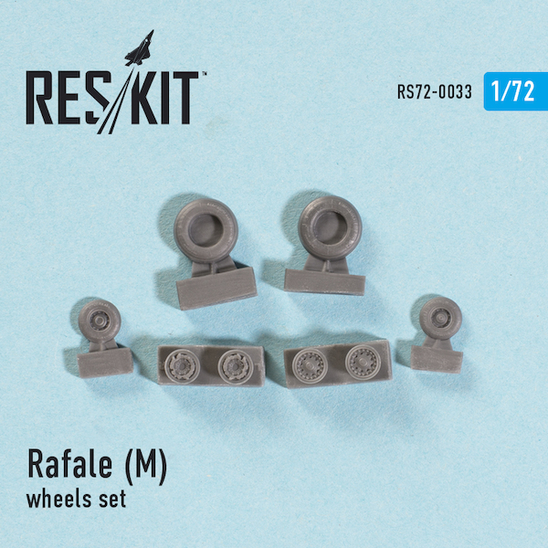 Dassault Rafale (M) Navy version Wheels set RS72-0033