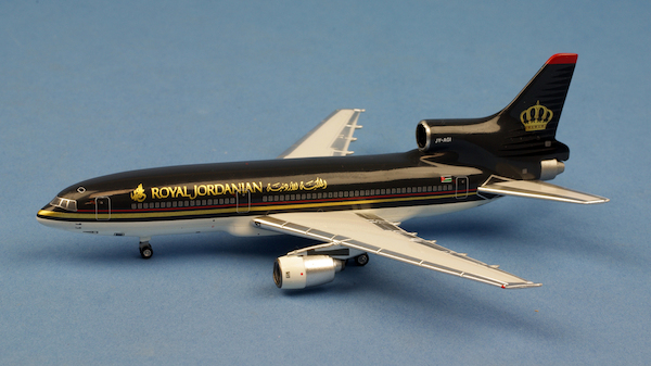 Lockheed L 1011 500 Tristar Royal Jordanian Jy Agi Small Paint D