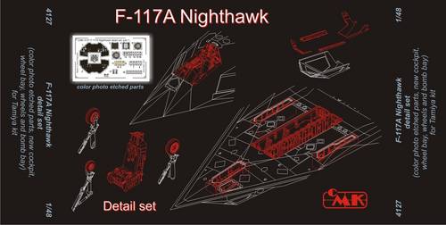 F117 Nighthawk Detail set (Tamiya) CMKA4127