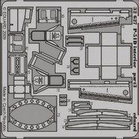Self Adhesive Placard set P51D Mustang (Trumpeter) E32-627