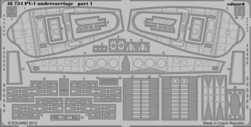 Detailset PV1 Ventura Undercarriage (Revell) E48-734