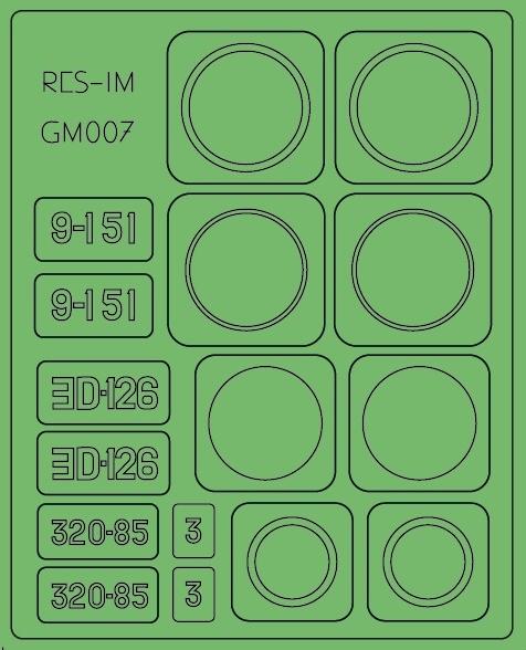 Mitsubishi A6M5 ZERO mask (Tamiya 61103) RESIMGM48006