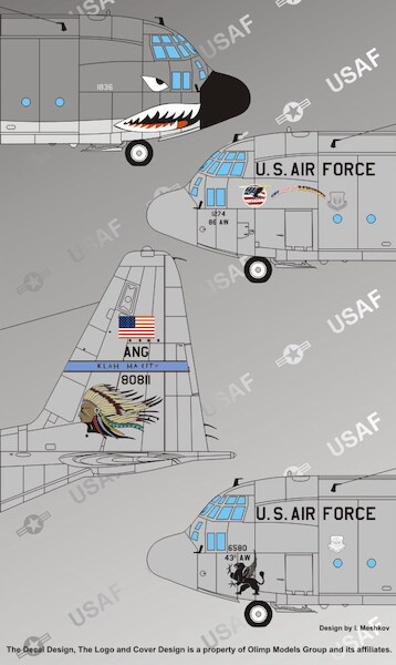 C130 Hercules USAF Cargo Versions ad7251