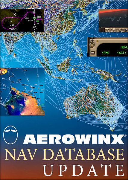 Aerowinx Nav Database Update 2017 (download version) PSX NAV-2017