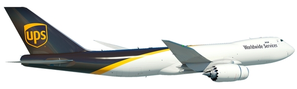 B747-8F (UPS Worldwide Services) N605UP including gear and stand 558822