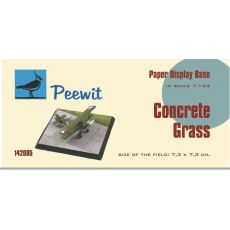 Paper display base 7,3x7,3 cm (Concrete - Grass) M142005
