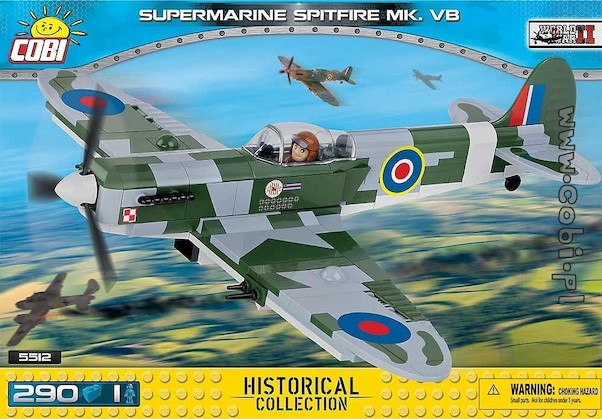 Supermarine Spitfire MKVb (280 pieces) 5512