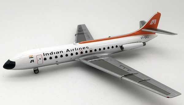Caravelle SE210 Indian Airlines VT-DVJ With Stand IF210IC0219