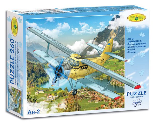 Jigsaw puzzle: Antonov AN-2 260 pieces PUZ AN-2