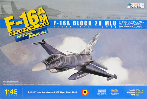 F16AM Fighting Falcon Block 20 (Belgian AF Tiger meet 2009) K48036