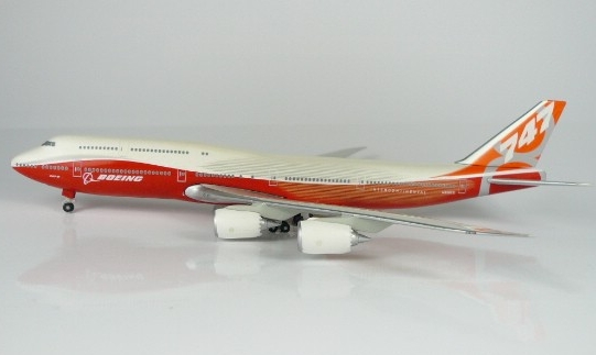 B747-8 (Boeing House Colors) Rollout Livery W/Stand Ground Ver. HG8904