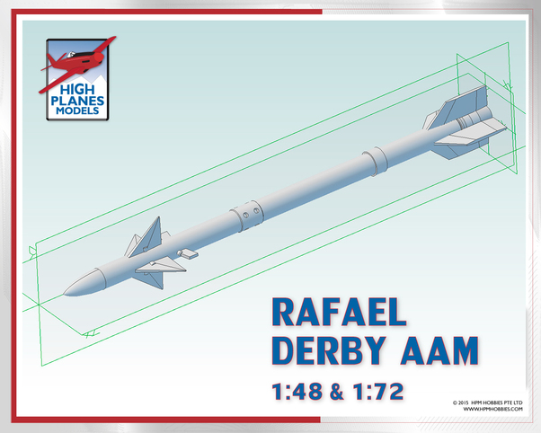 Rafael Derby / R-Darter Air to Air Missile Air to Air Missile (2x) HPA072048