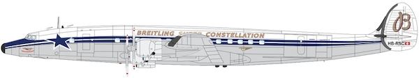 Lockheed L1049G Super Constellation Breitling Super Constellation HB-RSC HL9020