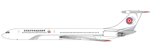 Ilyushin IL62M North Korea Government