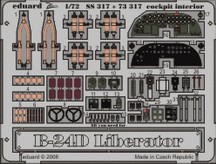 Detailset B24D Liberator Interior - self adhesive (Hasegawa) SS317