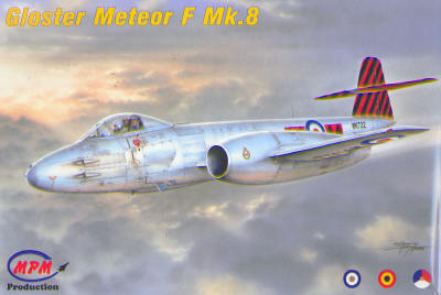 Gloster Meteor F MK8 Hi-tech (Dutch, Belgian & RAF Markings) (LAST STOCK!) mpm72531