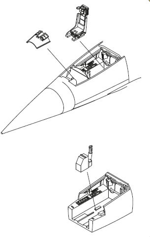 F104G Starfighter Interior Set (Hasegawa) CMKA5059