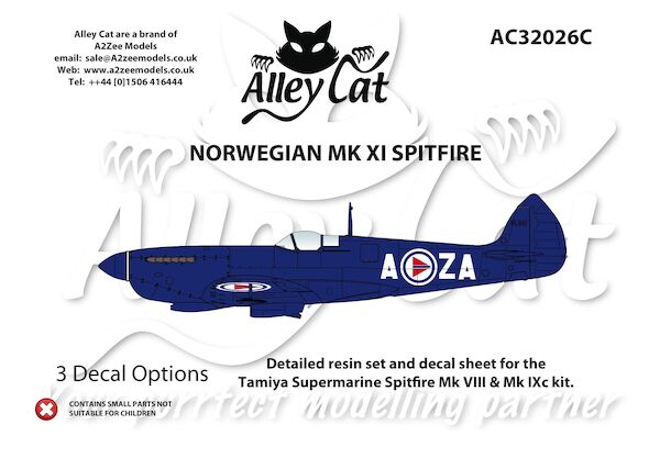 Supermarine Spitfire MKXI Norwegian Conversion Set (Tamiya) ac32026c