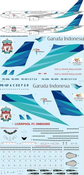 Airbus A330-300 (Garuda Indonesia) 144-646