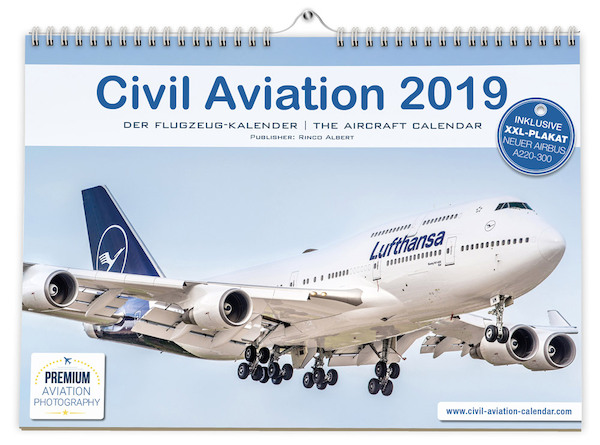 Civil Aviation Calendar 2019 - AviationMegastore.com