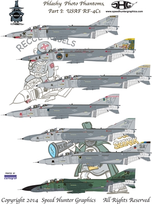 Phlashy Photo Phantoms Part 1 USAF RF4C's SHG48004