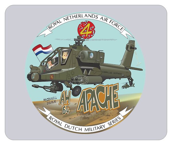 Mousepad AH64D Apache (KLu) mat4