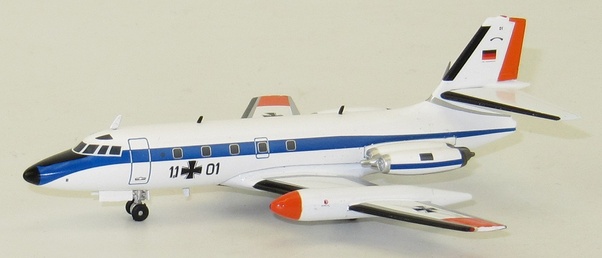 Lockheed C140B Jetstar (German Air Force) 11+01 with stand IF1400716