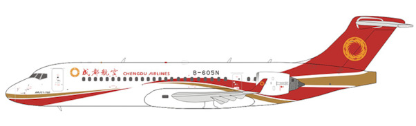 ARJ21-700 COMAC Chengdu Airlines B-605N 21017