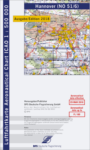 ICAO chart Germany Hannover 2018 51-6