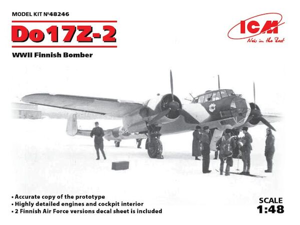 Dornier Do17Z-2 Finnish Bomber 48246
