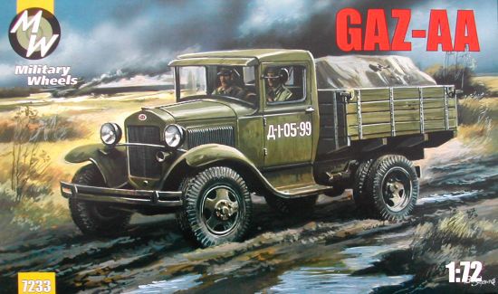 GAZ-AA Russian Truck (4 wheel) 7233