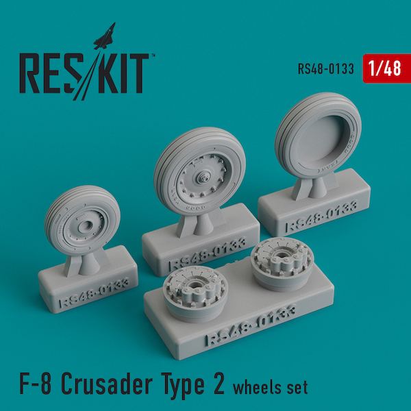 F8 Crusader Type 2 Wheel set RS48-0133