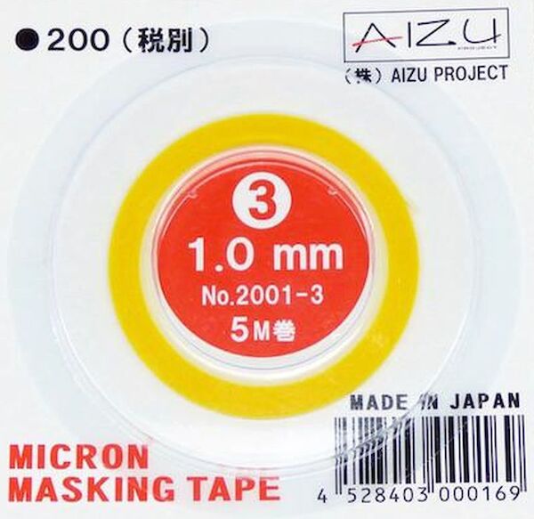 Micron masking Tape 1mm (8m) 2001-3