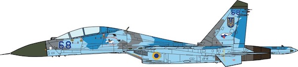 Sukhoi Su27UB Flanker-B Ukrainian Air Force, 831 IAP, 2000 JCW-72-SU27-009