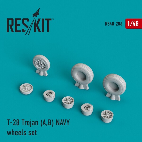 T28 A/B Trojan (NAVY) Wheel Set RS48-0206