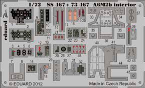 Detailset Mitsubishi A6M-2b Zero Interior Self Adhesive (Tamiya) SS467