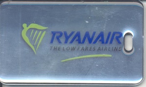 Ryanair - the low fares airline bag tag KK-RYANAIR-LOW