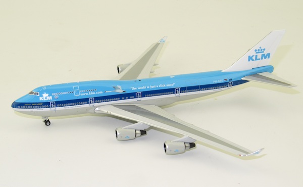 Boeing 747-400 KLM Swan PH-BFE www.klm.com The world is just a click away 11619
