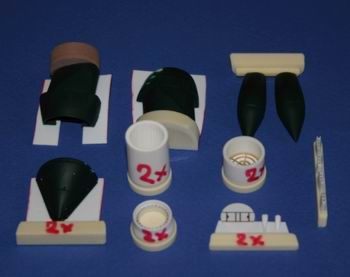 TSR2 Exterior detail set (Airfix) CMKA7132