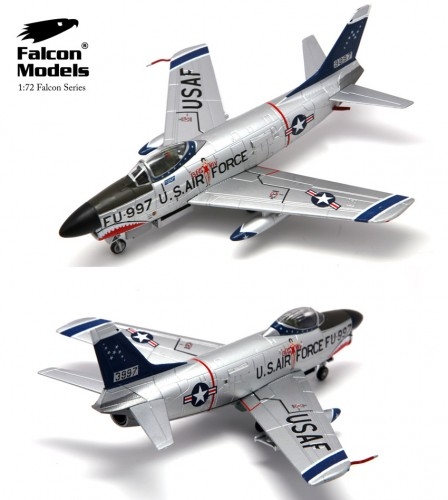 F86D Sabre dog (USAF, 3997, 498th FIS, Yuma AFB, 1956 Air Gunnery Meet) FA723011