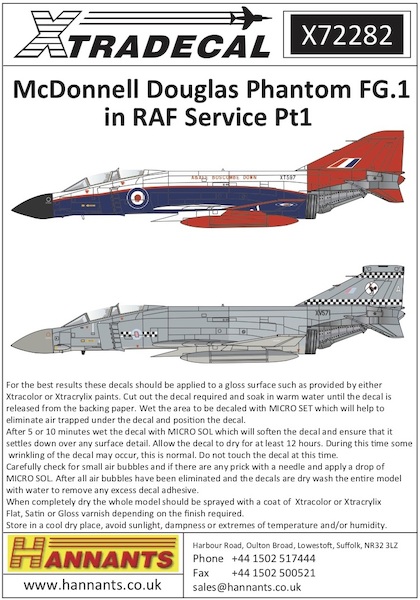 McDonnell-Douglas Phantom FG.1 in RAF service (6) X72282