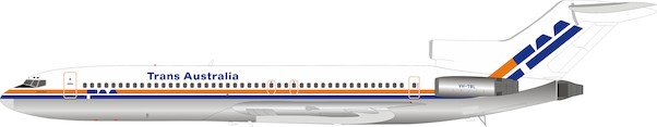 B727-200 (TAA, Trans Australia Airlines) VH-TBL With Stand IF722TN0519