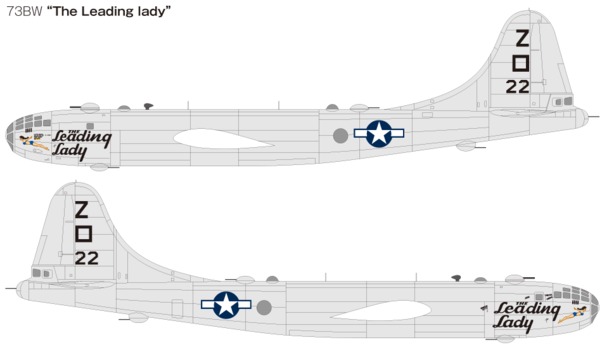 Boeing B29A Superfortress Nose art 1 (73BW