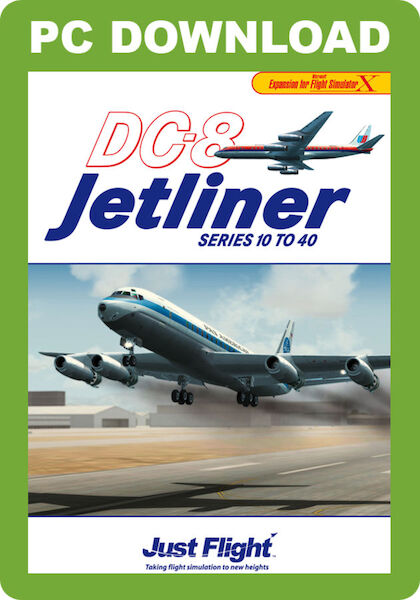 DC-8 Jetliner Series 10 to 40 (download version FSX) J3F000119-D