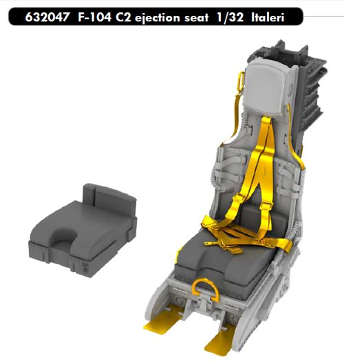 F104 Starfighter C2 Ejection Seat (Italeri) E632047
