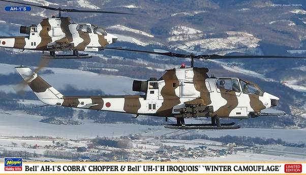 Bell AH1s Cobra and UH1H Iroquois