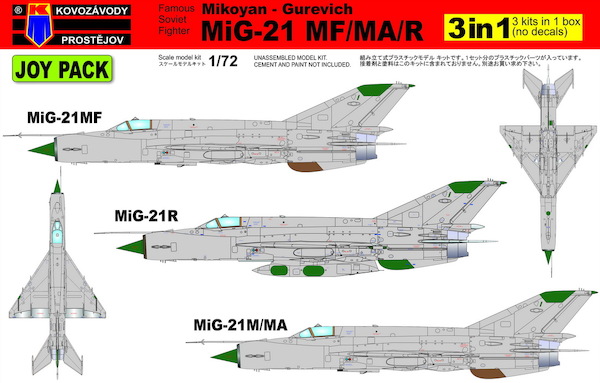 Mikoyan MiG21MF/MA/R Fishbed Joypack KPM0105