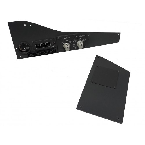 B737 ICS MIP panels (first officer without lower subpanels) MIP737ICS_FO